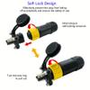 GaiRen 2 Pin 50Amp Trolling Motor Plug Receptacle Set, 12/24/36/48 Volt Marine Boat Power Waterproof IP67 Connector Trolling Boat Plug for Trolling Motors Compatible with 6/8 AWG wire Yellow 2 Pack view 4