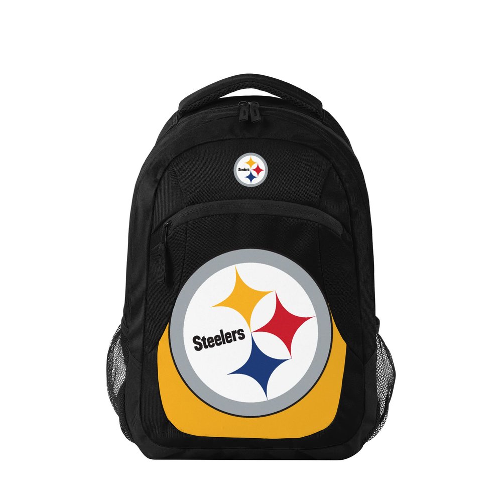 FOCO Pittsburgh Steelers NFL Colorblock Action Backpack
