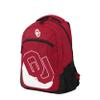 FOCO Oklahoma Sooners NCAA Colorblock Action Backpack view 2