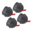 VBESTLIFE Pocket Billiard Pool Chalk Holders, 4Pcs Cue Chalk Holder Ith Cord Cue Chalkbilliards & Pool(Black) Holder view 3