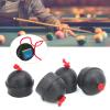 VBESTLIFE Pocket Billiard Pool Chalk Holders, 4Pcs Cue Chalk Holder Ith Cord Cue Chalkbilliards & Pool(Black) Holder view 4