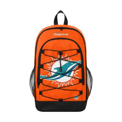 Miami Dolphins NFL Big Logo Bungee Backpack