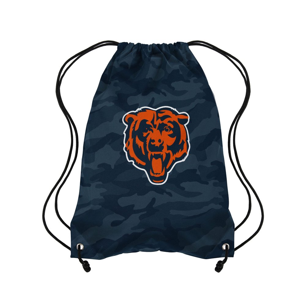 FOCO Cleveland Browns NFL Big Logo Camo Drawstring Backpack