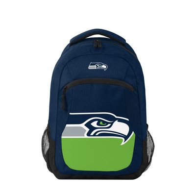 FOCO Seattle Seahawks NFL Colorblock Action Backpack