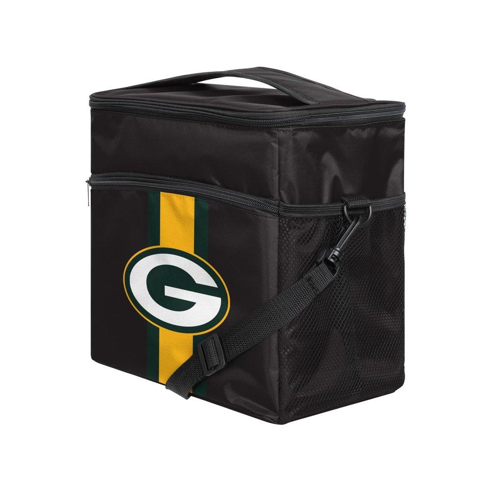 FOCO Green Bay Packers NFL Team Stripe Tailgate 24 Pack Cooler
