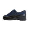 24 Hour Comfort Nell (6145) Women's Wide Width Denim Casual Shoes with Zipper Blue Denim 10 view 3