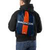 FOCO Denver Broncos NFL Team Stripe Wordmark Drawstring Backpack view 2