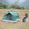 Portable Travel Toilet with Pop Up Tent Sun Shelter for Camping and Hiking view 1