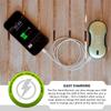 Survival Frog QuickHeat PRO Rechargeable Hand Warmer with Portable Power Bank - Premium Quality Electric Hand Warmer - Reusable Hand Warmers - USB Heater for Hands with Storage Bag and Lanyard view 3