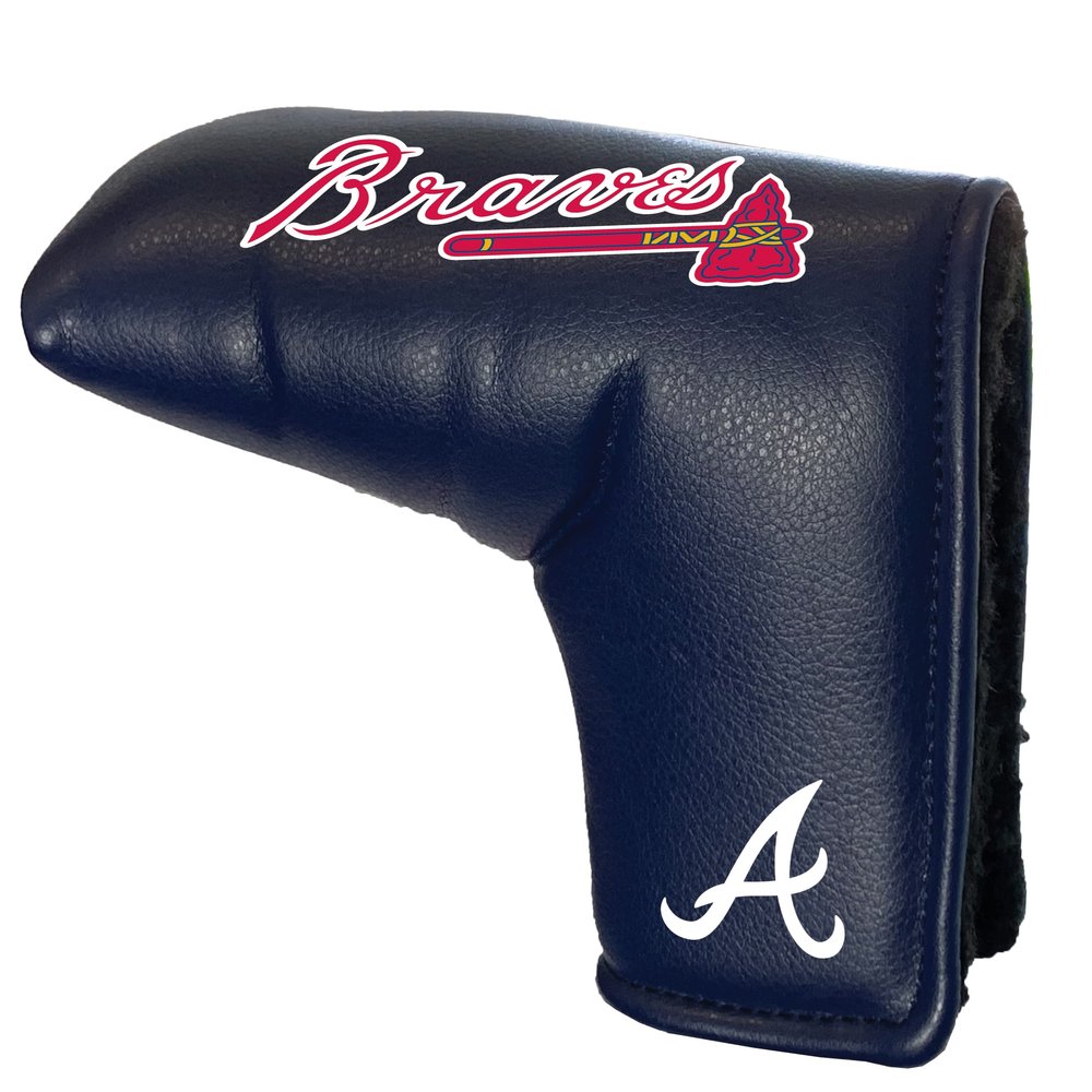 Team Golf MLB Atlanta Braves Tour Blade Putter Cover - Printed Team Golf MLB Tour Blade Putter Cover, Fits Most Blade Putters, Scotty Cameron, Taylormade, Odyssey, Titleist, Ping, Callaway