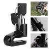 Heavy Duty Anti-Theft Motorcycle Alarm Disc Lock - Pin Brake Wheel Security Lock for Motorcycle Scooter (Black) view 4