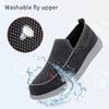 1TAZERO Men Wide Width Slip On Shoes Loafer with Arch Support Insoles,Men Casual Shoes for Plantar Fasciitis(Black 16) view 3