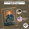Northern Promotions US Navy Veteran Gift  11x14 Display for 8x10 Portrait or Award  Oak Frame with Dark Gray Mat with Silver Trim and Emblem  Perfect for RTC Graduation or Memorial Keepsake view 3