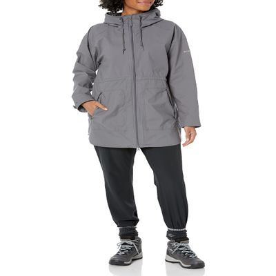 Columbia Women's Sage Lake Long Lined Jacket, City Grey, Large