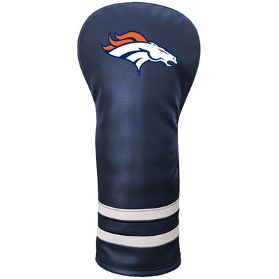 Team Golf NFL Denver Broncos Vintage Fairway Headcover (Color) - Printed Team Golf NFL Vintage Fairway Headcover (Printed), Fits All Fairway, Hybrid and Utility Clubs