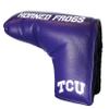 Team Golf NCAA Texas Christian Tour Blade Putter Cover, Fits Most Blade Putters, Scotty Cameron, Taylormade, Odyssey, Titleist, Ping, Callaway view 1