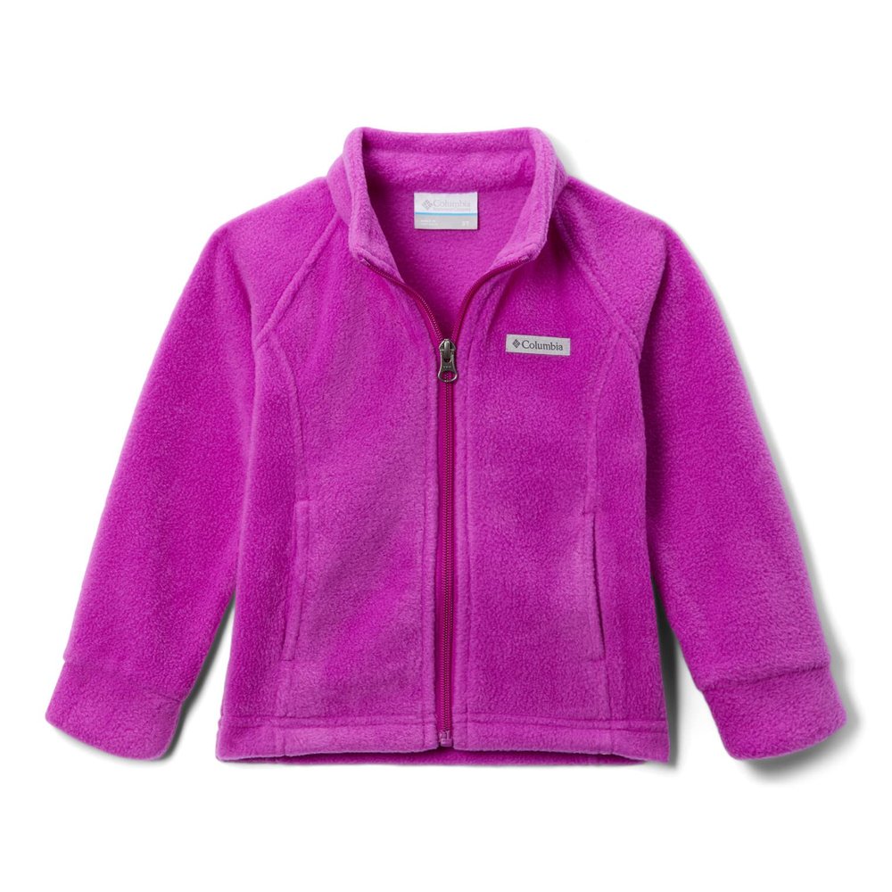 Columbia Youth Girls Benton Springs Fleece, Bright Plum, Medium