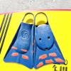 Tribe T2 Swimfins for Youth Kids Women Adult Snorkeling Bodyboarding Surfing and Swimming (Blue / Tangerine, ML) view 3