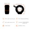 HUDAMZKY EBike 130X Thumb Throttle 24V 36V 48V 60V 72V Right/Left Hand SM/Waterproof Connector,E Bike Speed Control for Electric Bicycle Scooter Accessories (Waterproof Plug) view 3