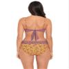 Skinny Dippers Women's Swimwear Isabelle Bridgette Tie Back Soft Cup Bikini Top, Bumble, Large view 3