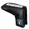 Team Golf NFL LAS Vegas Raiders Tour Blade Putter Cover - Printed Team Golf NFL Tour Blade Putter Cover, Fits Most Blade Putters, Scotty Cameron, Taylormade, Odyssey, Titleist, Ping, Callaway view 1