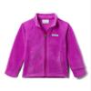 Columbia Youth Girls Benton Springs Fleece, Bright Plum, XX-Small view 1
