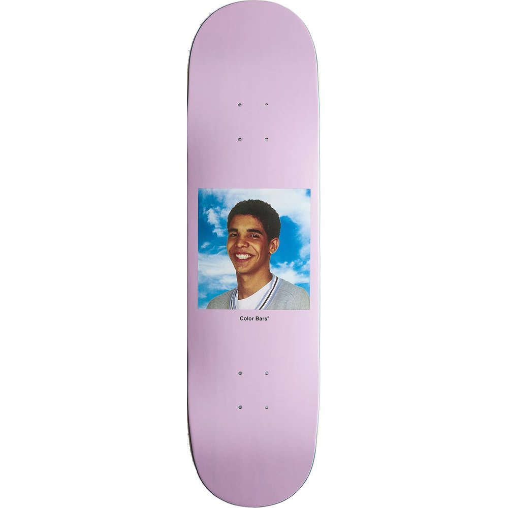 Color Bars Degrassi Yearbook Skateboard Deck | 8.25 Pink | (Bundled with Free 1'' Hardware Set)