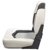 Marine Boat Folding Fishing Seat 75158WCG | White Charcoal Gray view 3