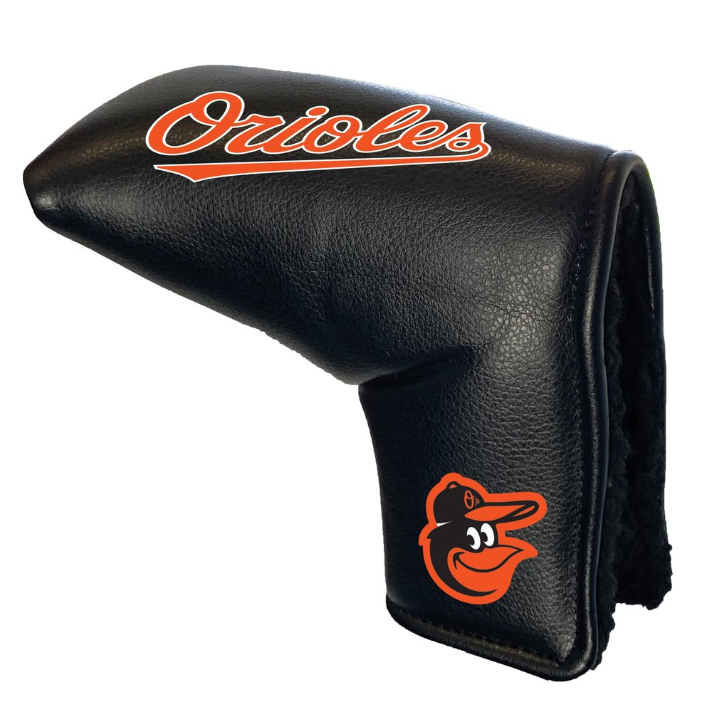 Team Golf MLB Baltimore Orioles Tour Blade Putter Cover - Printed Team Golf MLB Tour Blade Putter Cover, Fits Most Blade Putters, Scotty Cameron, Taylormade, Odyssey, Titleist, Ping, Callaway