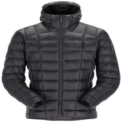 Rab Men's Mythic Alpine Jacket - Down Insulated Windproof Coat for Hiking, Climbing, & Mountaineering - Black - Large