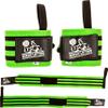 Ankle Wrist Weights 1lb Bundle with Super Heavy Duty Wrist Wraps - Green view 3