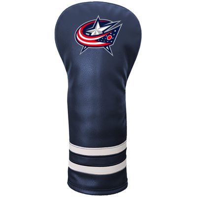 Team Golf NHL Columbus Blue Jack Vintage Fairway Headcover (Color) - Printed Team Golf NHL Vintage Fairway Headcover (Printed), Fits All Fairway, Hybrid and Utility Clubs