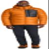 Rab Men's Mythic Ultra Jacket - Down Insulated Windproof Hooded Coat for Alpine Climbing, & Mountaineering - Marmalade - Medium view 4