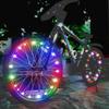 dobestyou 2-Pack Colorful LED Bike Wheel Lights  Night Riding Bicycle Rim Lights, IP65 Waterproof, 3 Lighting Modes, Easy Installation Fits Most Bikes, No Riding Interference, Includes Batteries view 1