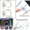 dobestyou 2-Pack Colorful LED Bike Wheel Lights  Night Riding Bicycle Rim Lights, IP65 Waterproof, 3 Lighting Modes, Easy Installation Fits Most Bikes, No Riding Interference, Includes Batteries view 2