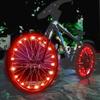 dobestyou 4-Pack Red LED Bike Wheel Lights  Night Riding Bicycle Rim Lights, IP65 Waterproof, 3 Lighting Modes, Easy Installation Fits Most Bikes, No Riding Interference, Includes Batteries view 1