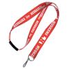 Nebraska Cornhuskers 20 Inch Lanyard with Breakaway Buckle view 1