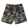 Aflyko Boys' Board Shorts Auto Vehicle Grunge Monster Truck Swim Trunk Beach Swimwear 5T view 2
