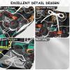Aflyko Boys' Board Shorts Auto Vehicle Grunge Monster Truck Swim Trunk Beach Swimwear 5T view 4