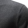 QWENTMTNTY Men's Polo Shirts with Pocket Short Sleeve Cotton Slim Fit T-Shirts Casual Quick Dry Patchwork Jersey Golf Tees D-Grey view 4