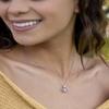 zapbest Crown Pendant Necklace Luxury Box to My Daughter Necklace, Necklace for Daughter, Birthday Necklace, Graduation Necklace, from Dad, Mom, Crown Penda view 2