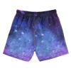 Aflyko Boys' Board Shorts Galaxy Blue Purple Swim Trunk Beach Swimwear 3T view 2
