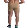 EVERWORTH Men's 3" Inseam Workout Shorts Quick Dry Gym Short Shorts Lightweight Athletic Shorts for Men with Liner and Zipper Pockets Brown US M view 4