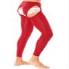 renvena Mens Oil Shiny Pantyhose Hollow Out High Stretch Gloss Pantyhose Hollow Out Tights Leggings Lingerie Red One Size view 4