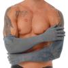 QinCiao Mens Mesh See Through One Pair Long Ultra-thin Stretchy Gloves Sun UV Protection Grey One Size view 3