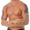 QinCiao Mens Mesh See Through One Pair Long Ultra-thin Stretchy Gloves Sun UV Protection Nude One Size view 2