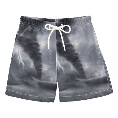 Aflyko Boys' Board Shorts Tornado Swim Trunk Beach Swimwear L