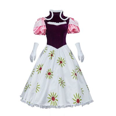 The Haunted Mansion Cosplay Sally Slater Costume Tightrope Walker Dress Outfit for Halloween