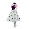 The Haunted Mansion Cosplay Sally Slater Costume Tightrope Walker Dress Outfit for Halloween view 2