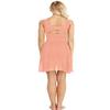 iiniim Women's Lyrical Illusion V-Neck Ballet Dance Dress Chiffon High Low Skirted Gymnastics Leotard Dress Pink Large view 2
